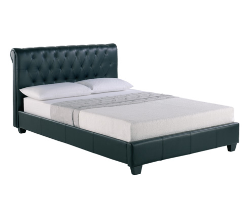 LPD Amalfi Bed Frame Black Double