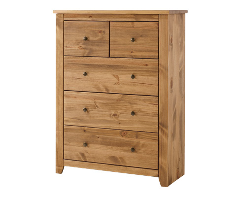 LPD Havana 2 over 3 Drawers Chest