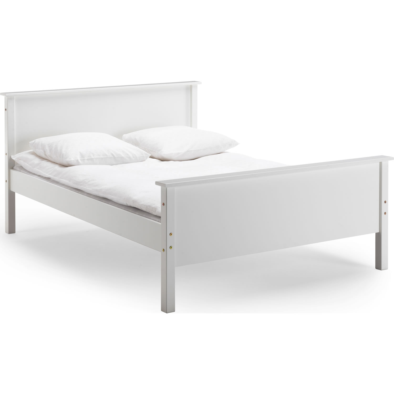 Steens Stockholm Double Bed Frame White