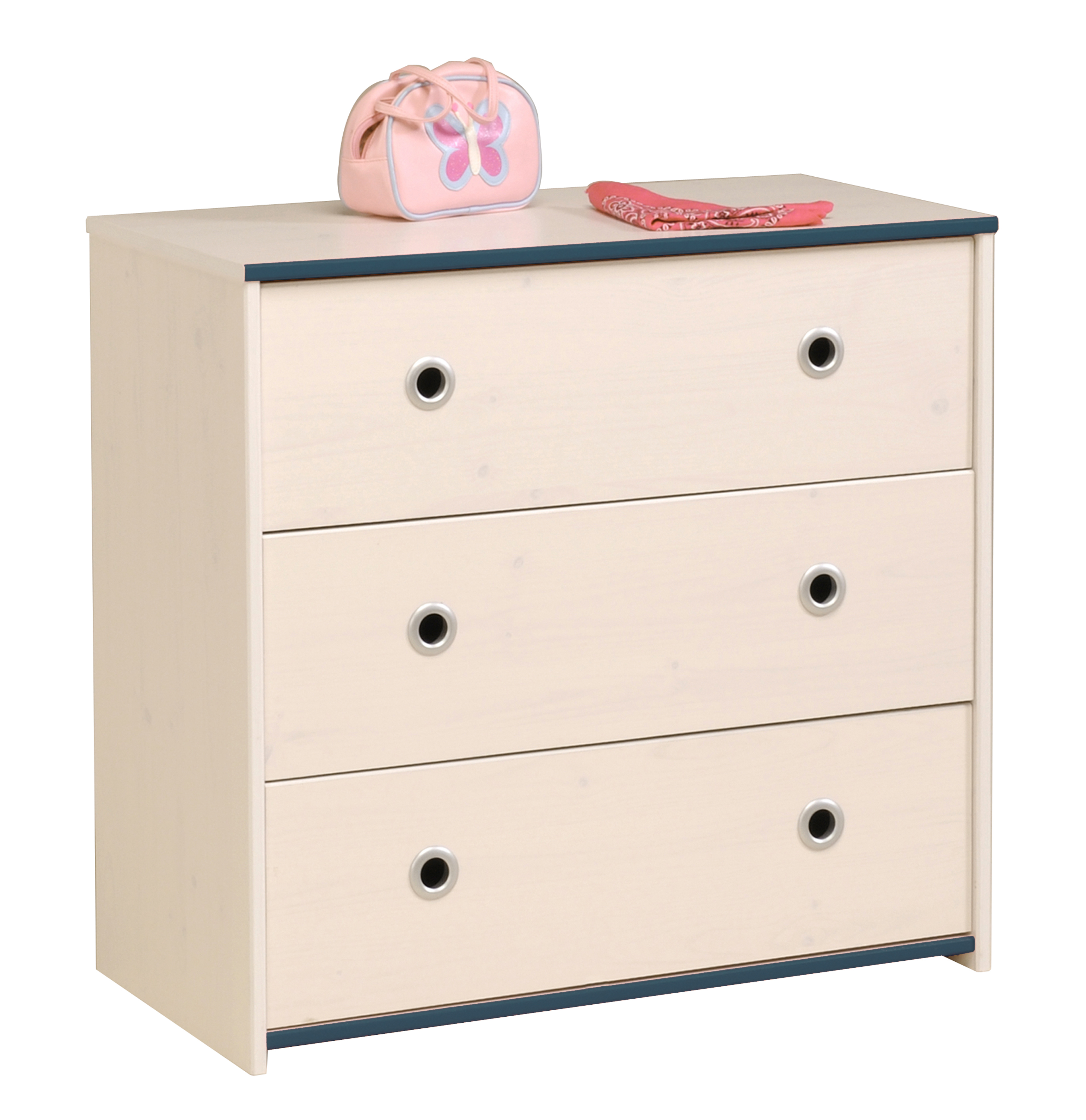 Parisot Smoozy Pink or Blue Chest of Drawers