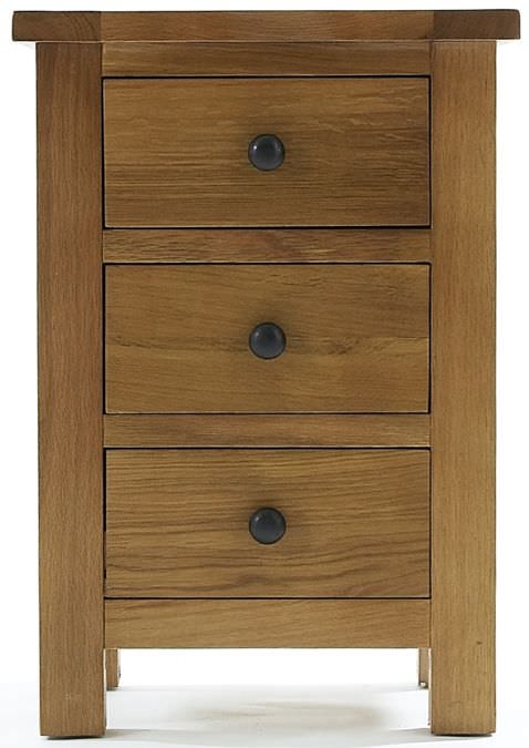Kettle Canterbury 3 Drawer Bedside