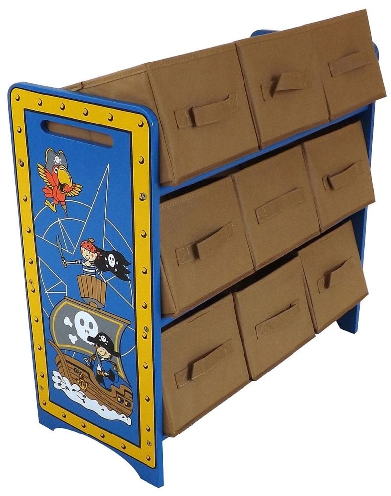 Kidsaw Pirate 9 Bin Storage