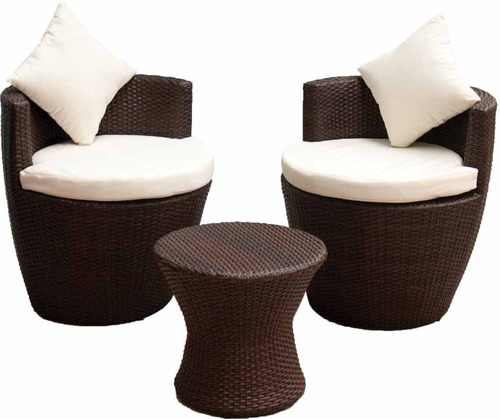 Home Style Rattan Stacking Set
