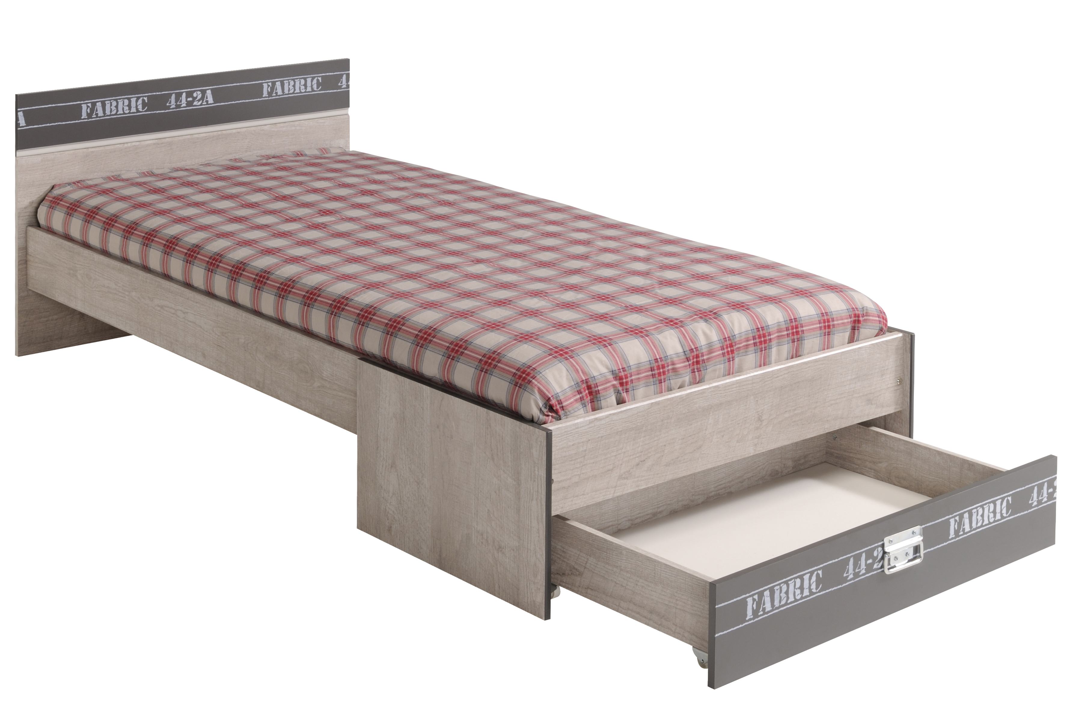 Parisot Fabric Bed Frame Single