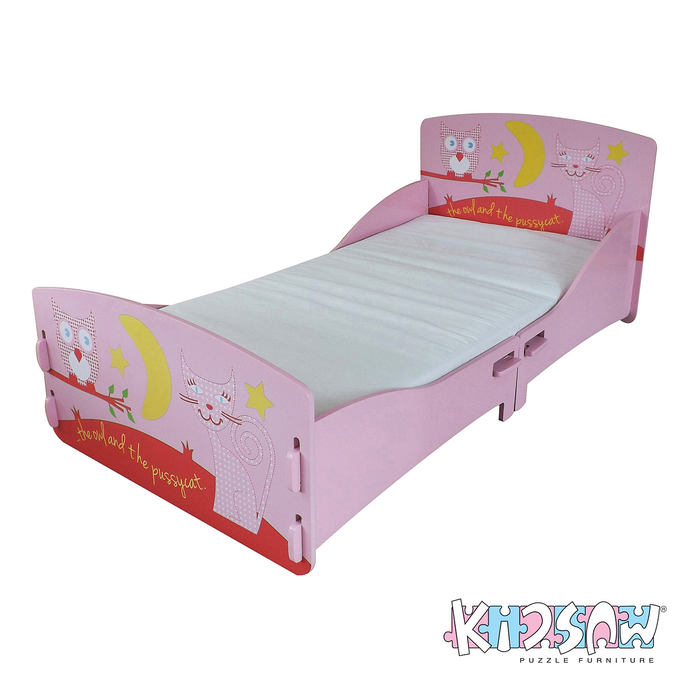 Kidsaw Owl and The Pussy Cat Junior Bed