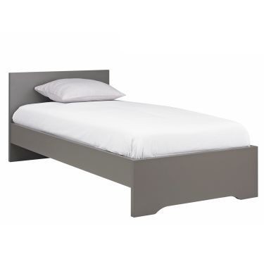 Gami Jeko Grey Bed Frame Single Continental