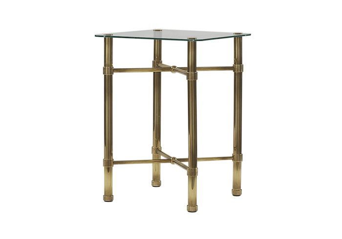 Original Bedstead Company Brass Bedside Table