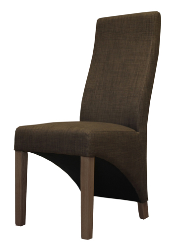 Image of Baumhaus Full Back Upholstered Dining Chair (PACK OF TWO)