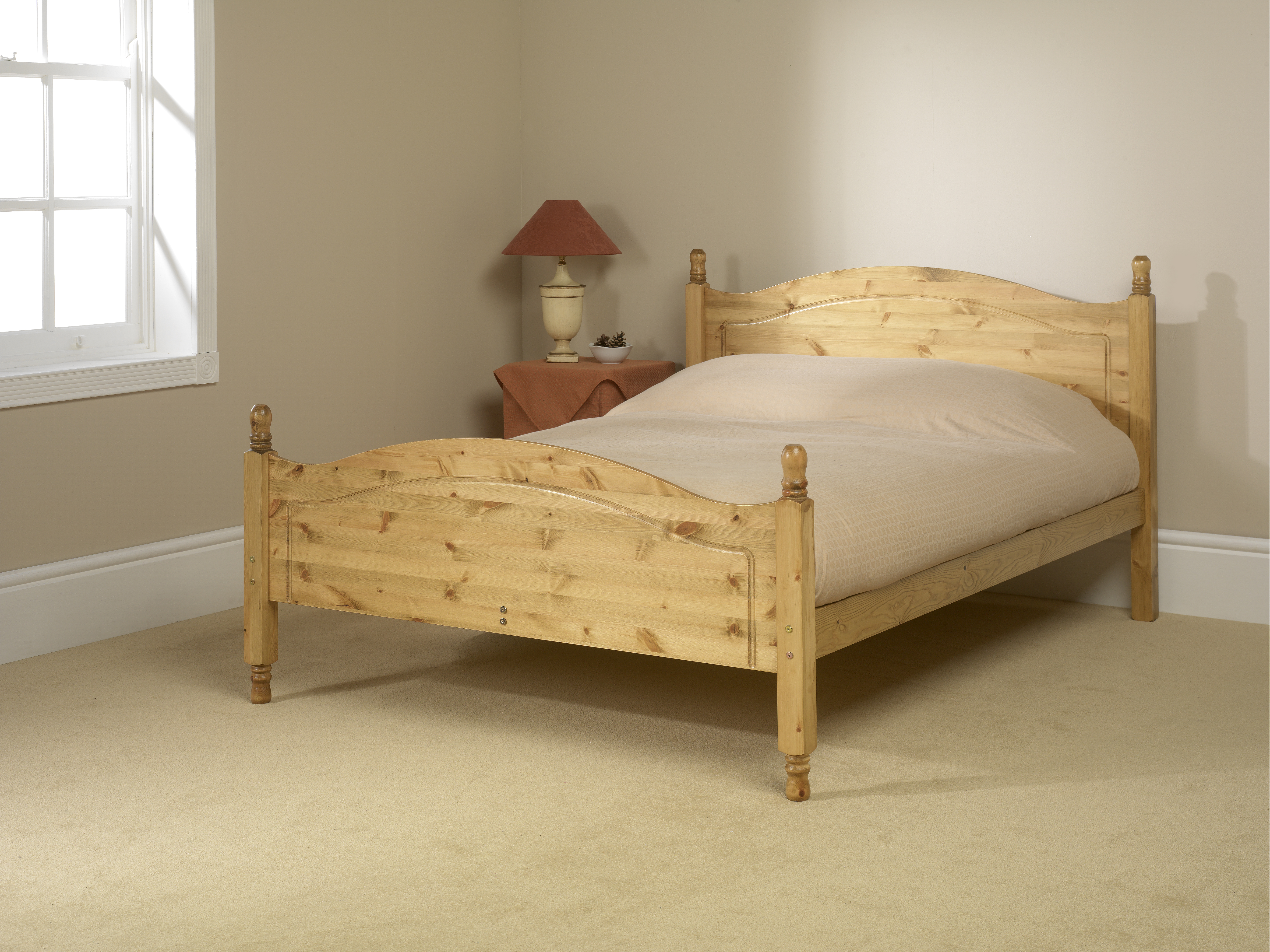 Friendship Mill Orlando High Footend Wooden Bed Frame Small Single
