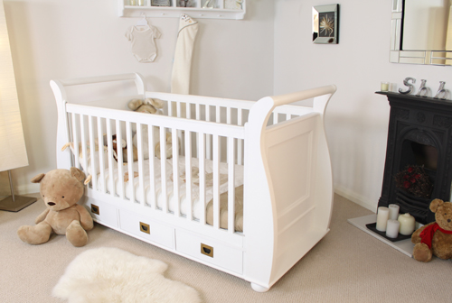 Image of Baumhaus Nutkin Cot-Bed with Three Drawers
