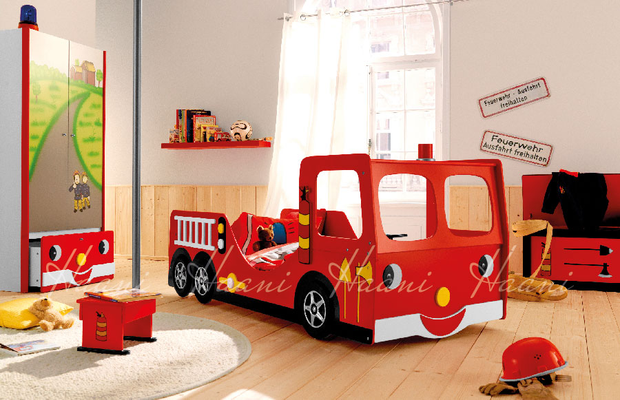 Haani Fire Engine Bed