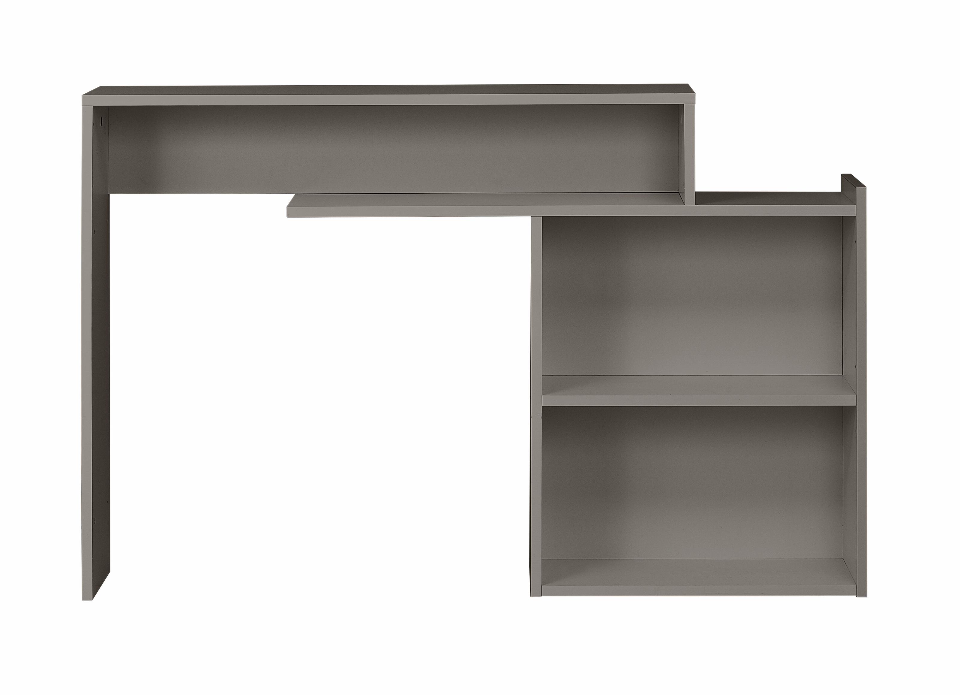 Gami Jeko Bookcase Headboard -Grey