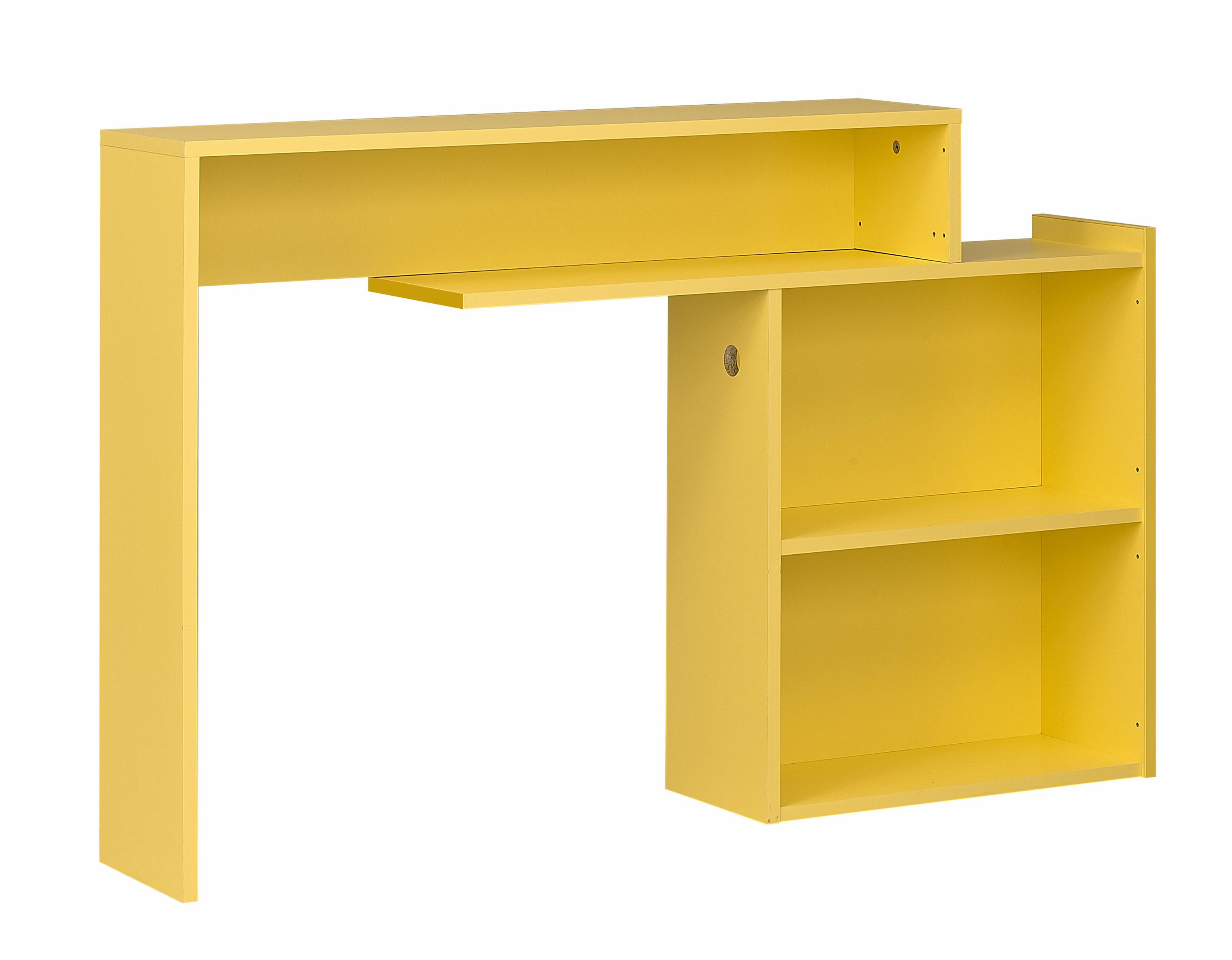 Gami Jeko Bookcase Headboard -Yellow