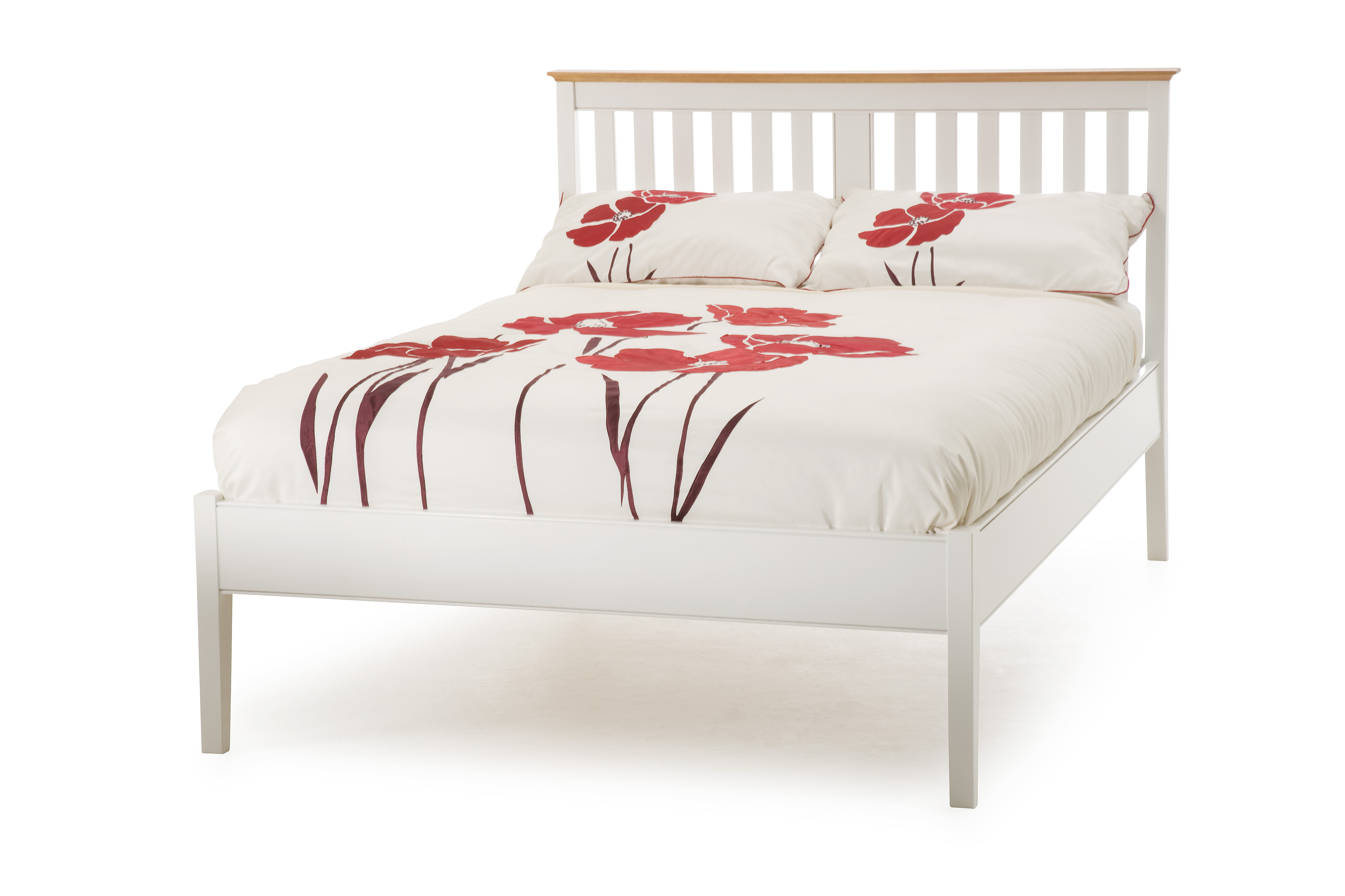 Serene Grace Low Foot End Bed Golden Cherry Single