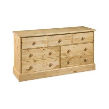 Pine People Cotswold 3+4 Drawer Large Chest