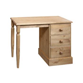Pine People Cotswold Single Pedestal Dressing Table