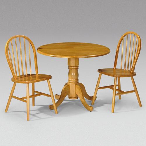 Julian Bowen Dundee Drop Leaf Dining Set with 2 windsor chairs