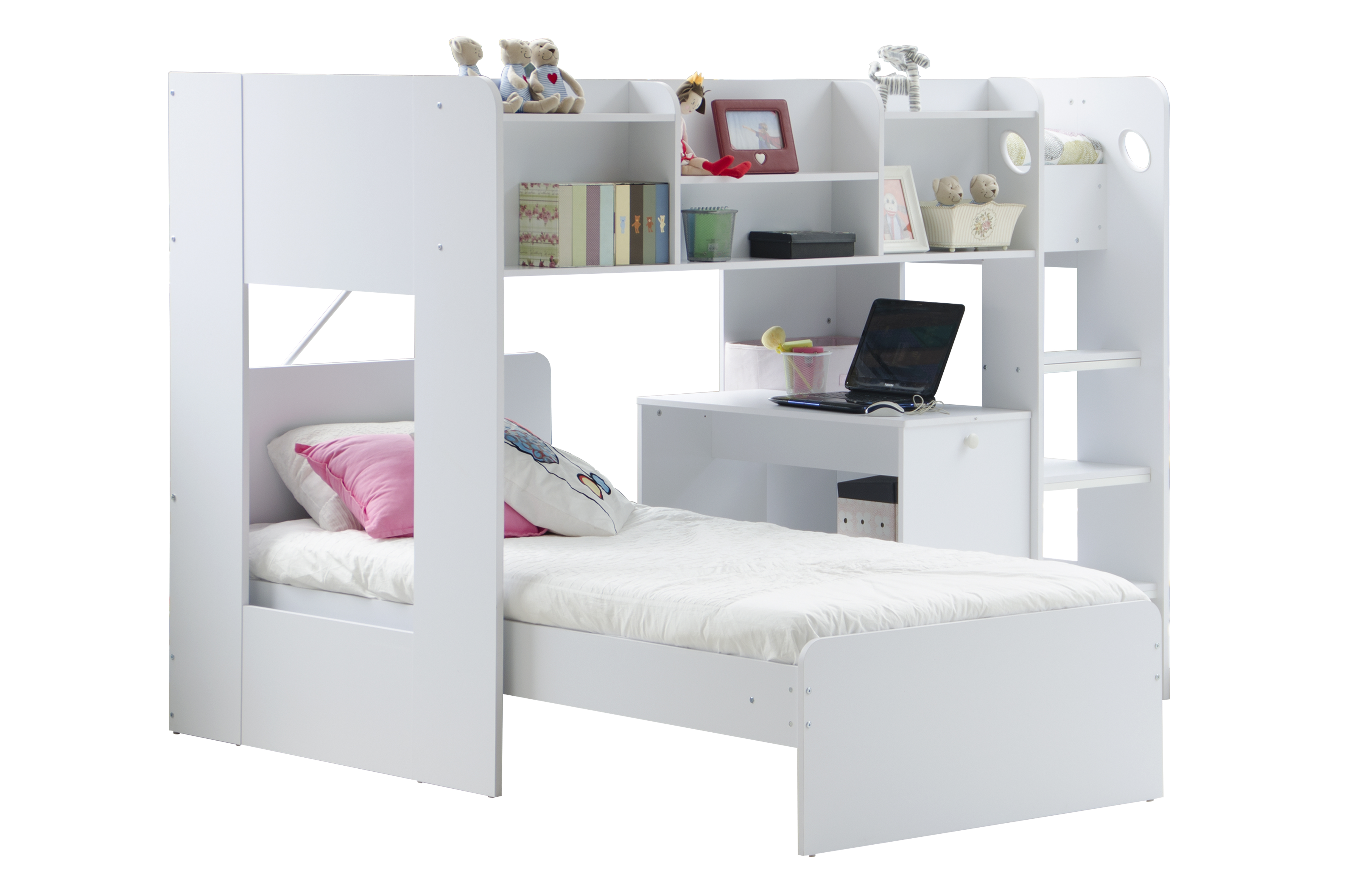 Flair Furnishings Wizard Junior 'L' Shaped Bunk Bed