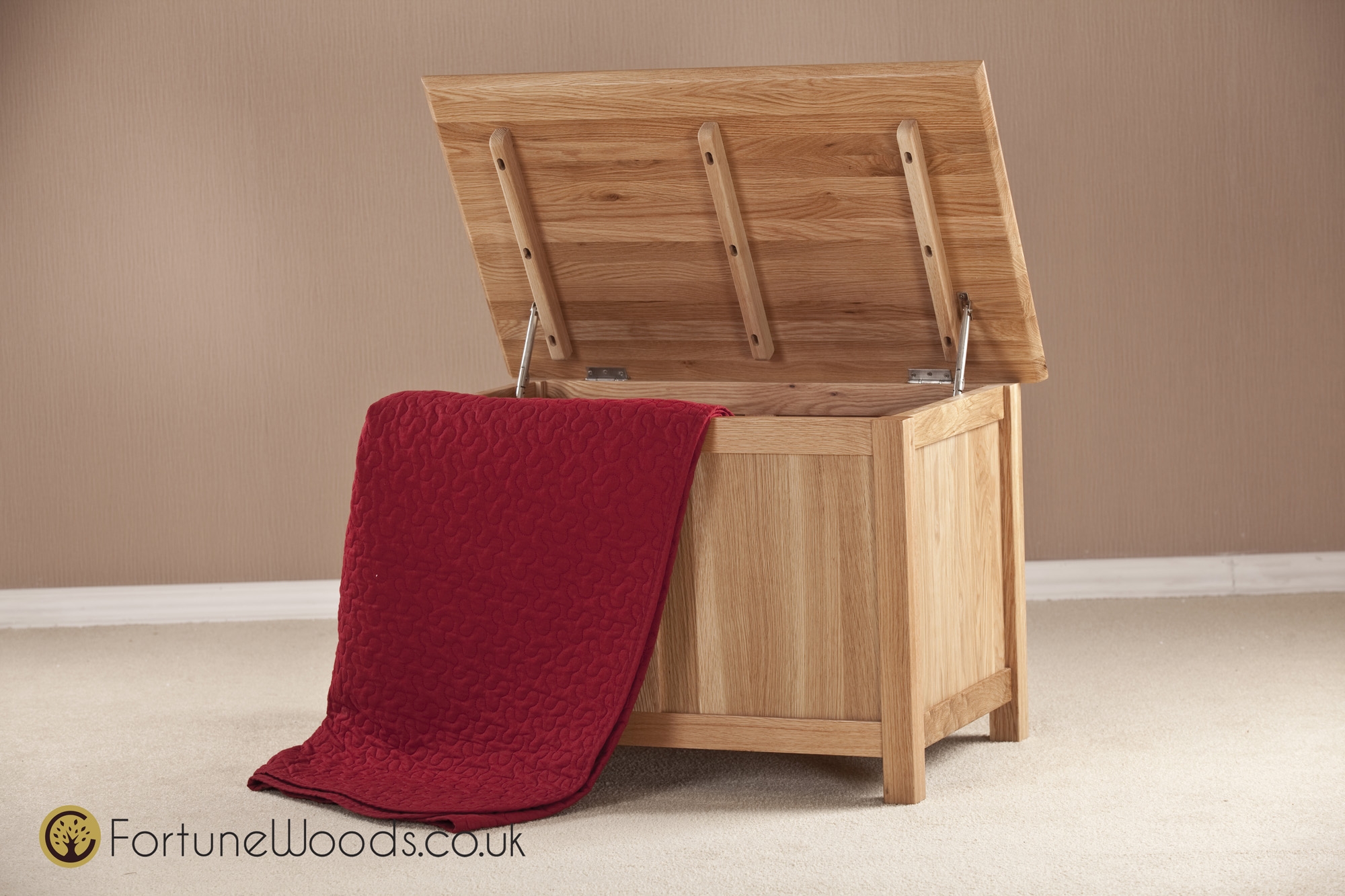 Fortune Woods Milano Small Blanket Box