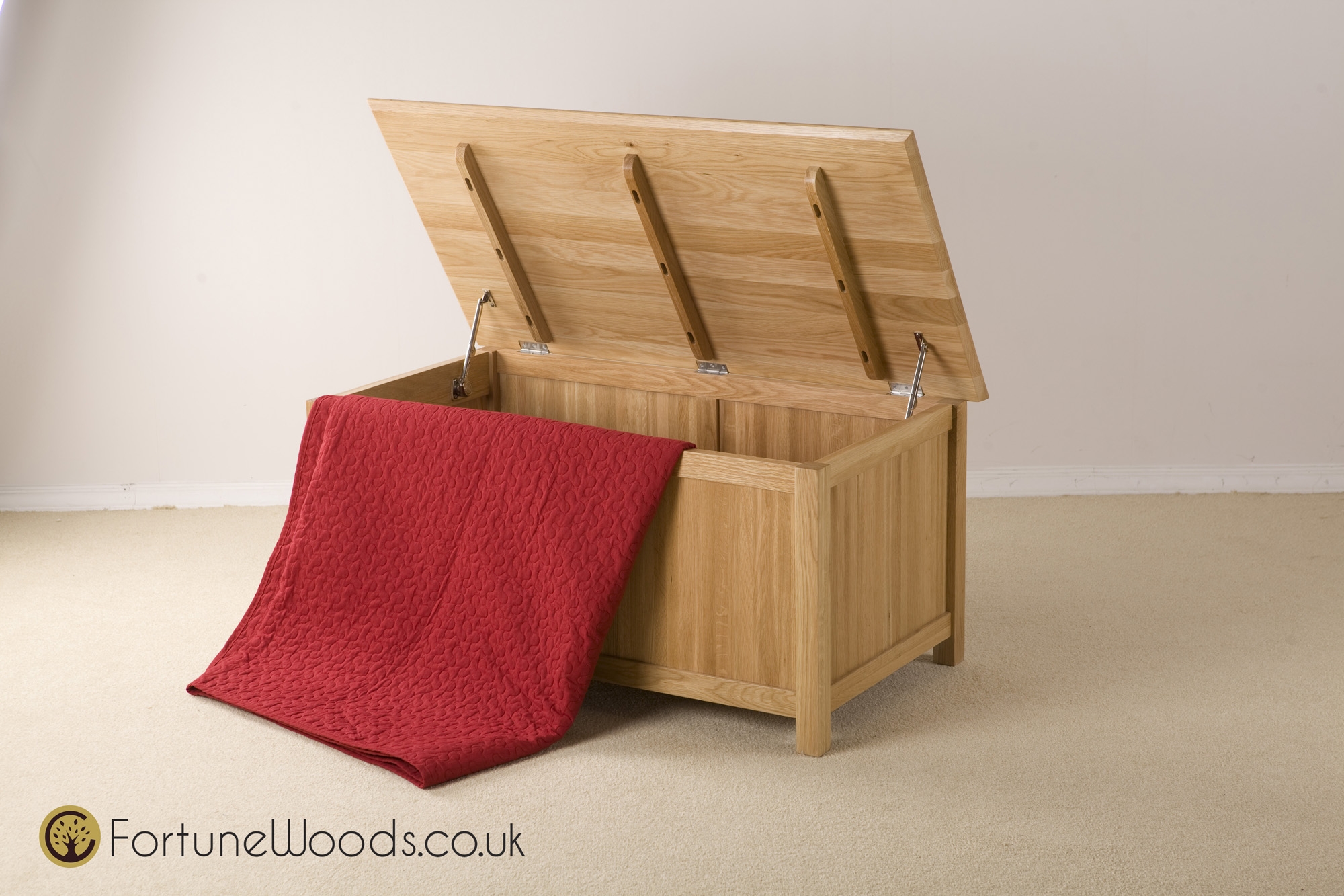Fortune Woods Milano Large Blanket Box