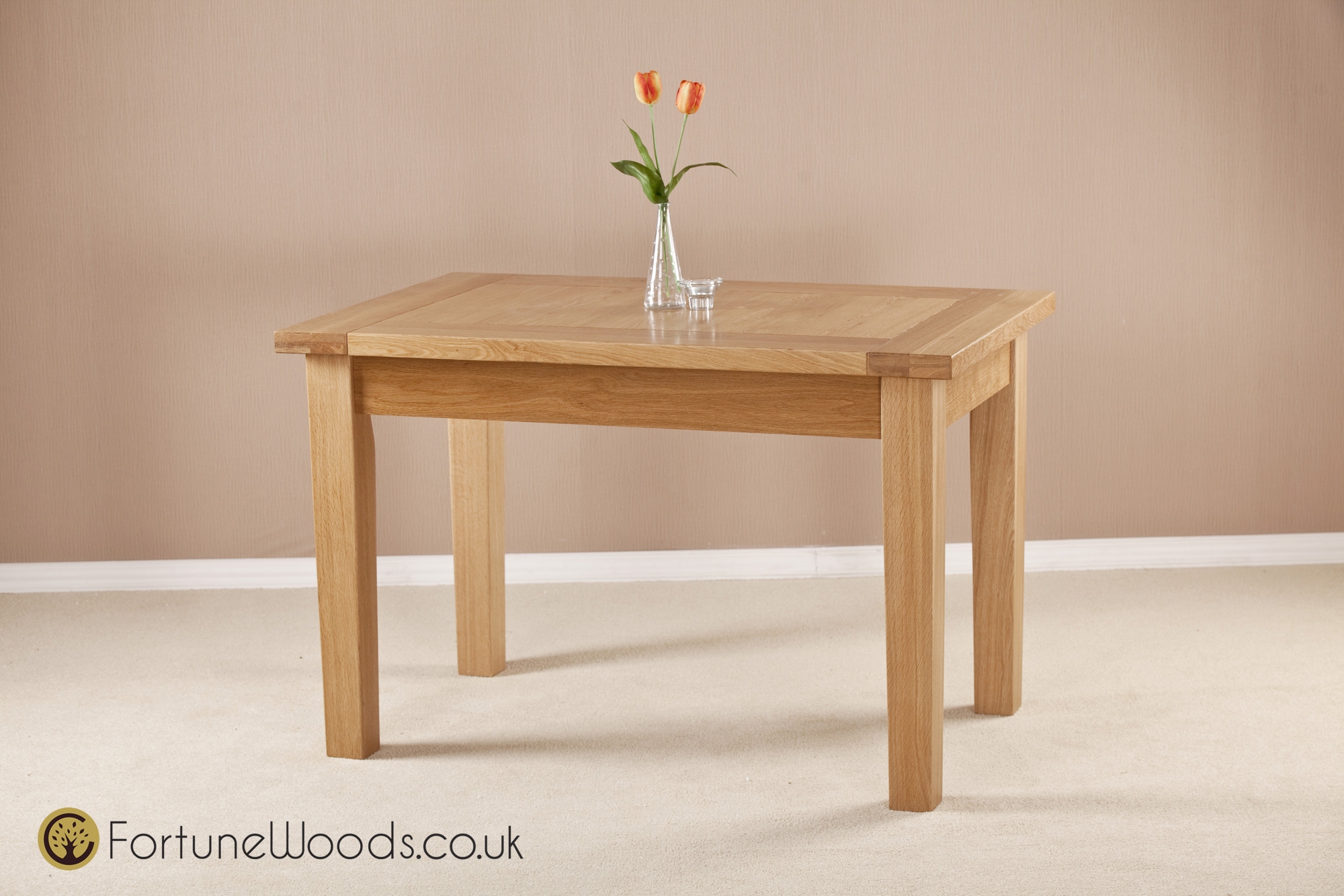 Fortune Woods Milano Large D-End Extending Table