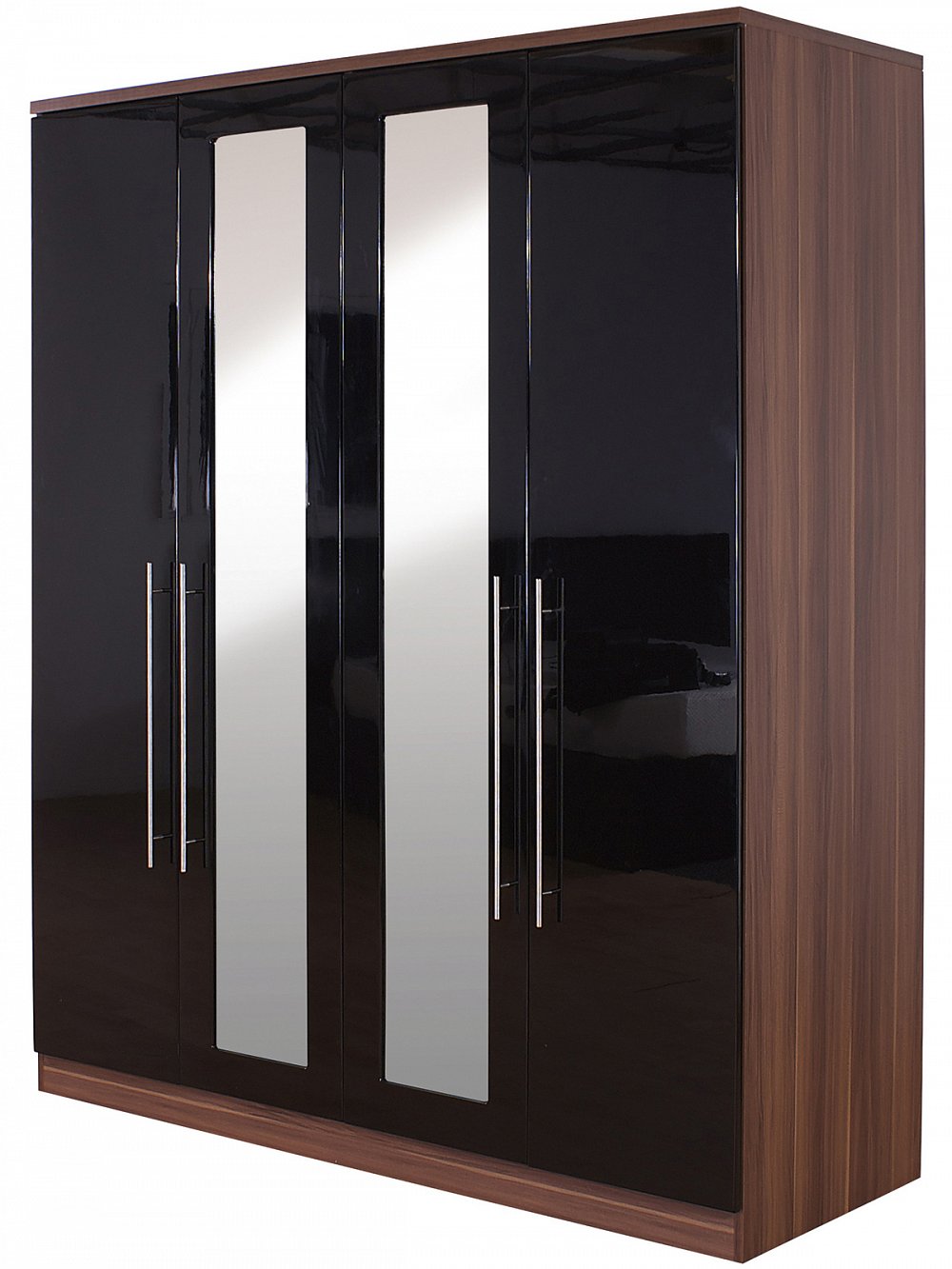 GFW Furniture Modular 4 Door + Mirror Wardrobe
