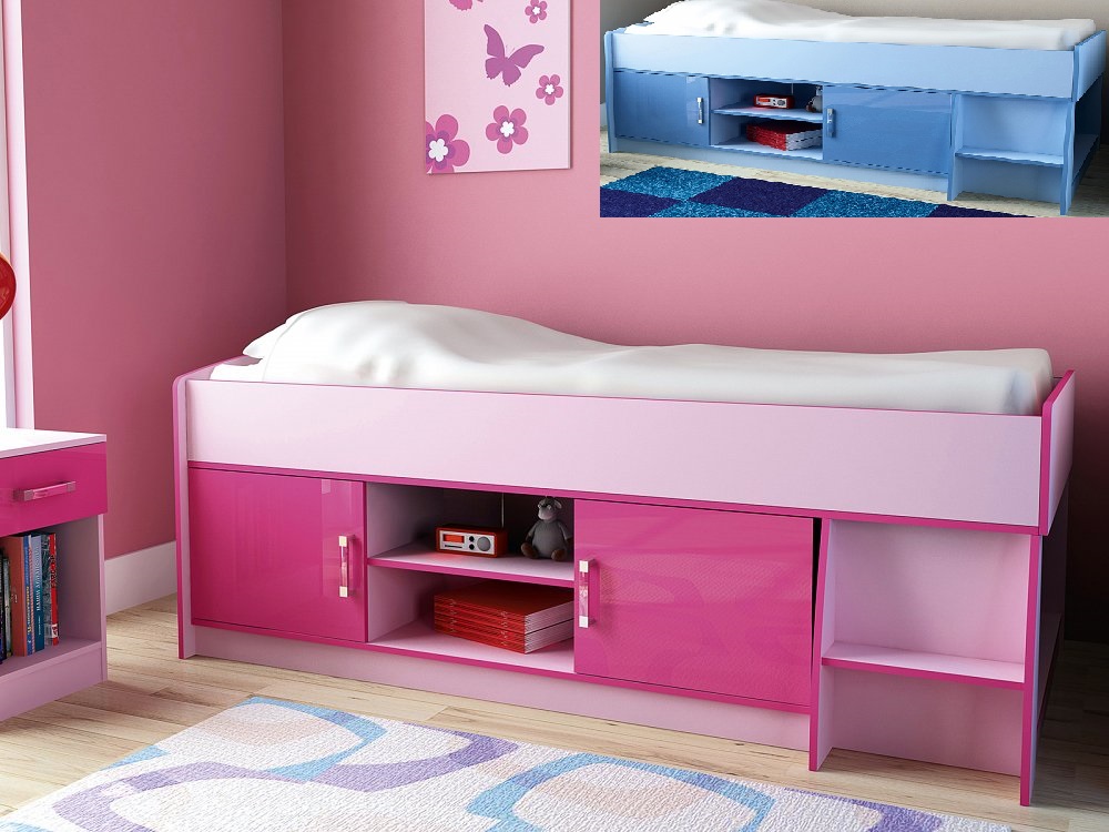GFW Ottawa Cabin Bed Pink
