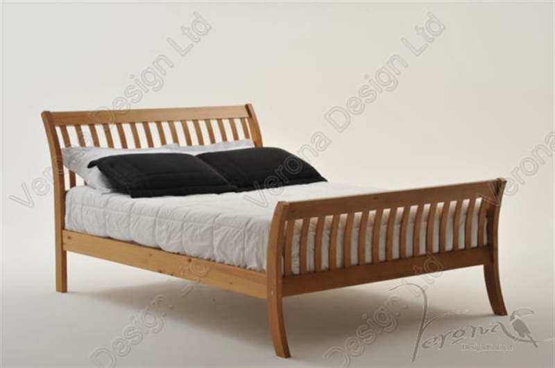 Verona Parma Pine Bed Frame Small Single