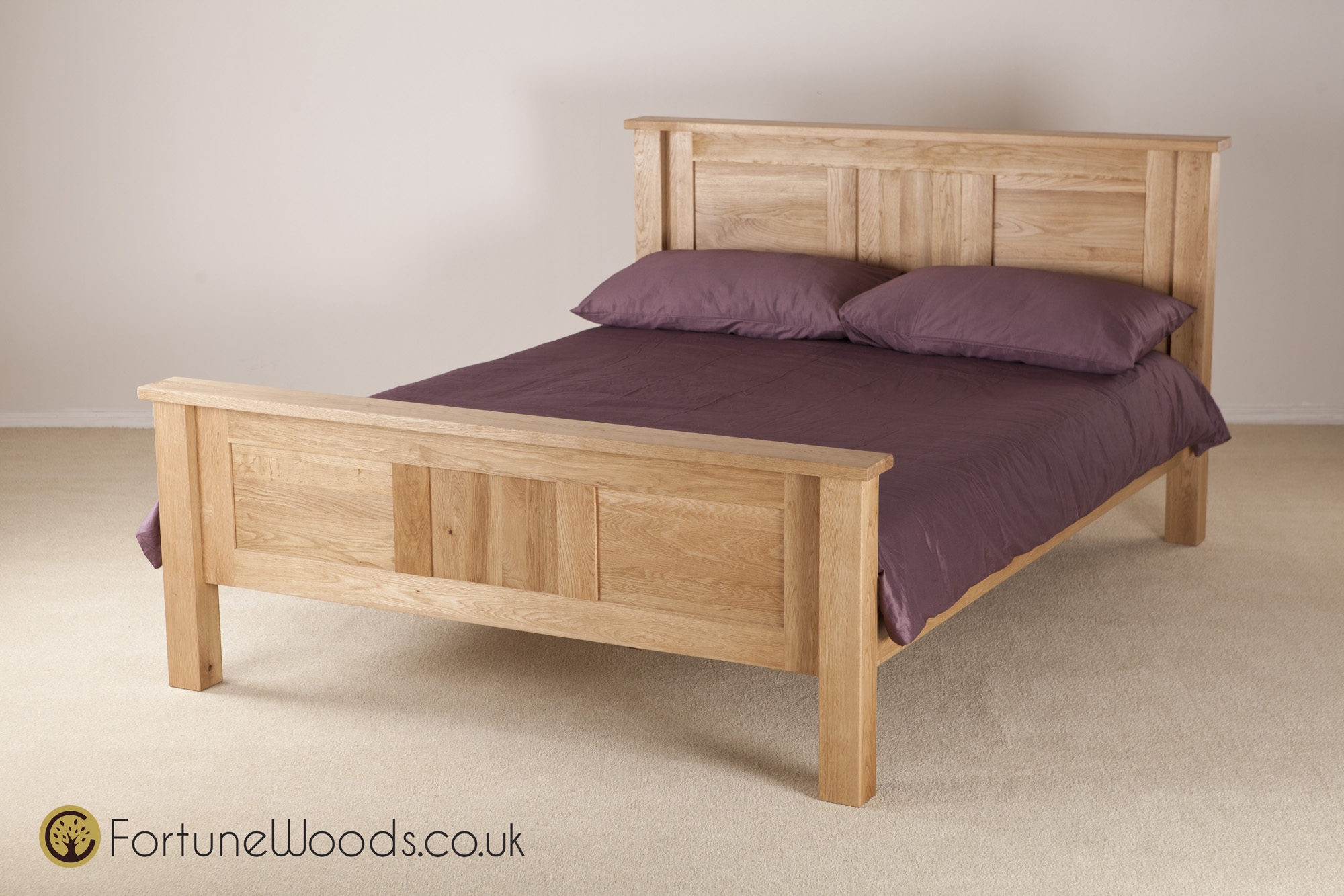 Fortune Woods Tavistock High Foot End Bed Double