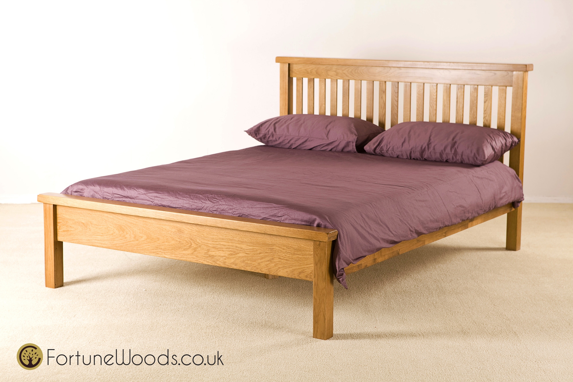 Fortune Woods Cotswold Low Foot End Bed Double