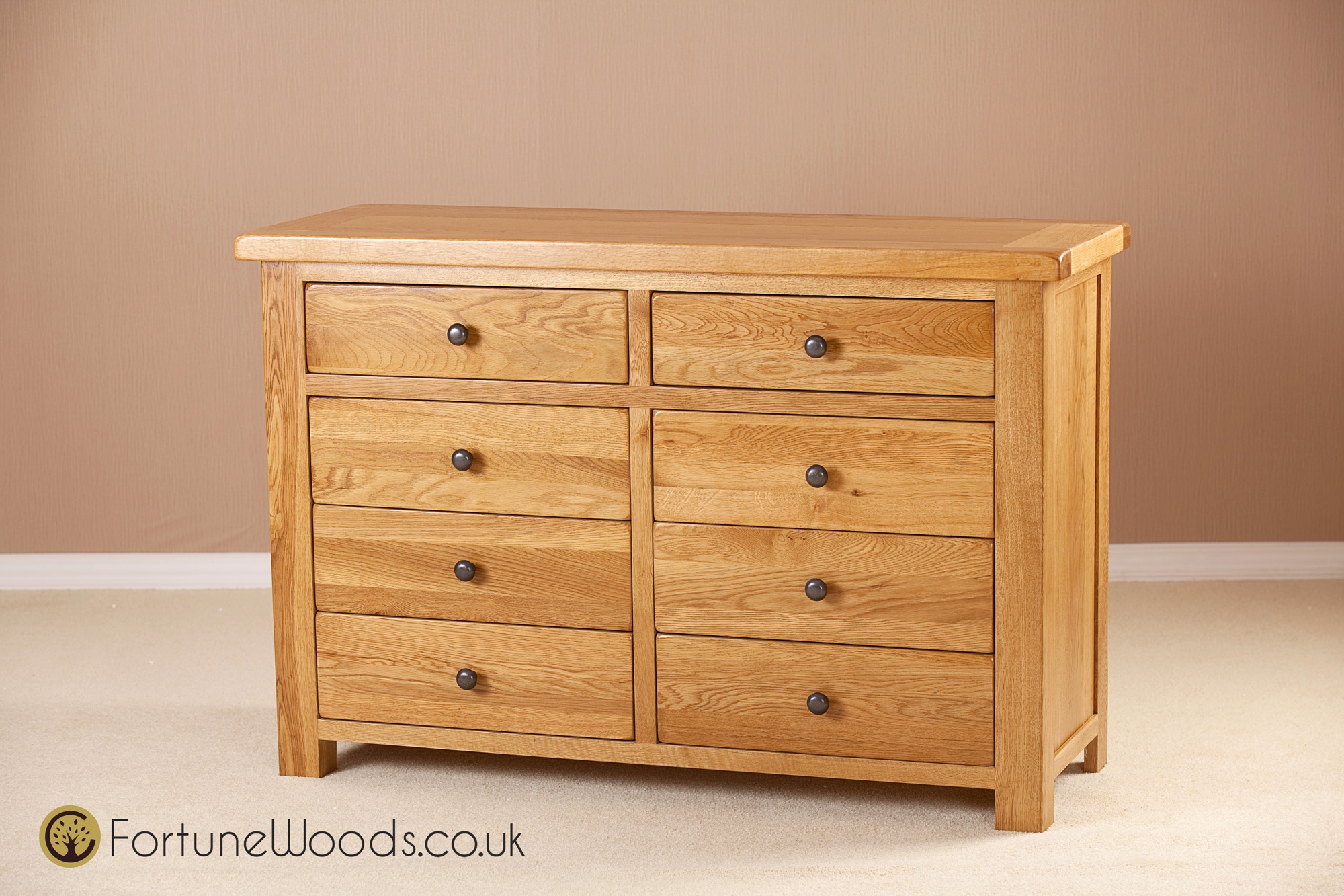 Fortune Woods Cotswold 8 Drawer Chest