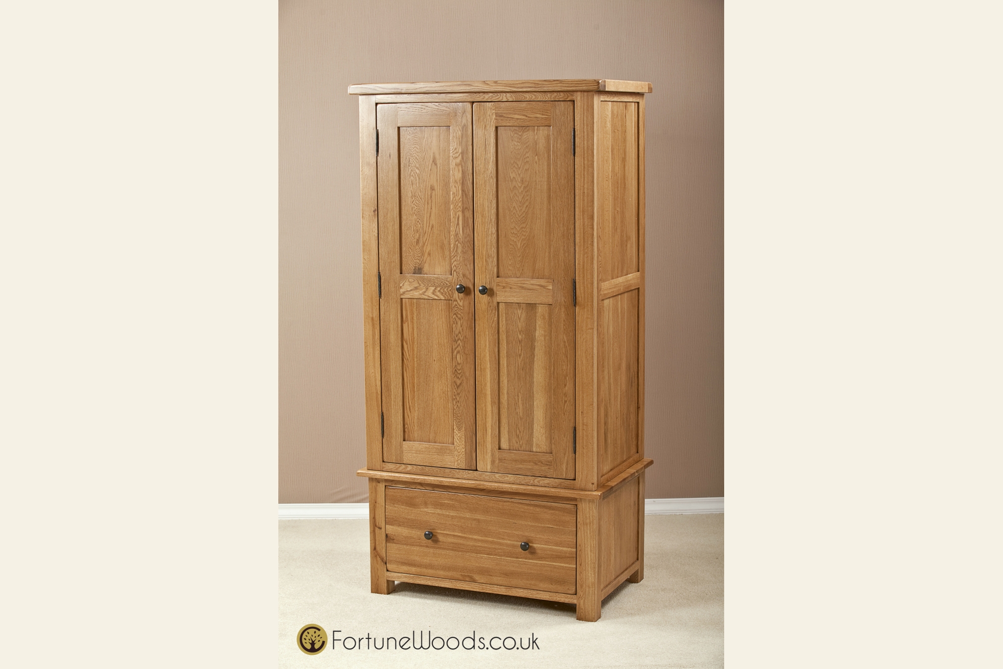 Fortune Woods Cotswold 1 Drawer Wardrobe