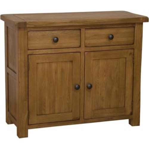 Home Style Rustic Oak Small Sideboard