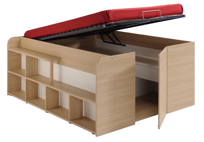Parisot Space Up Cabin Bed with Storage