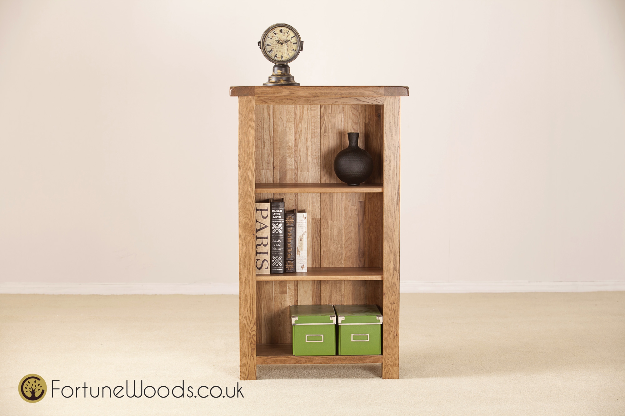 Fortune Woods Rustic 3' Narrow Bookcase