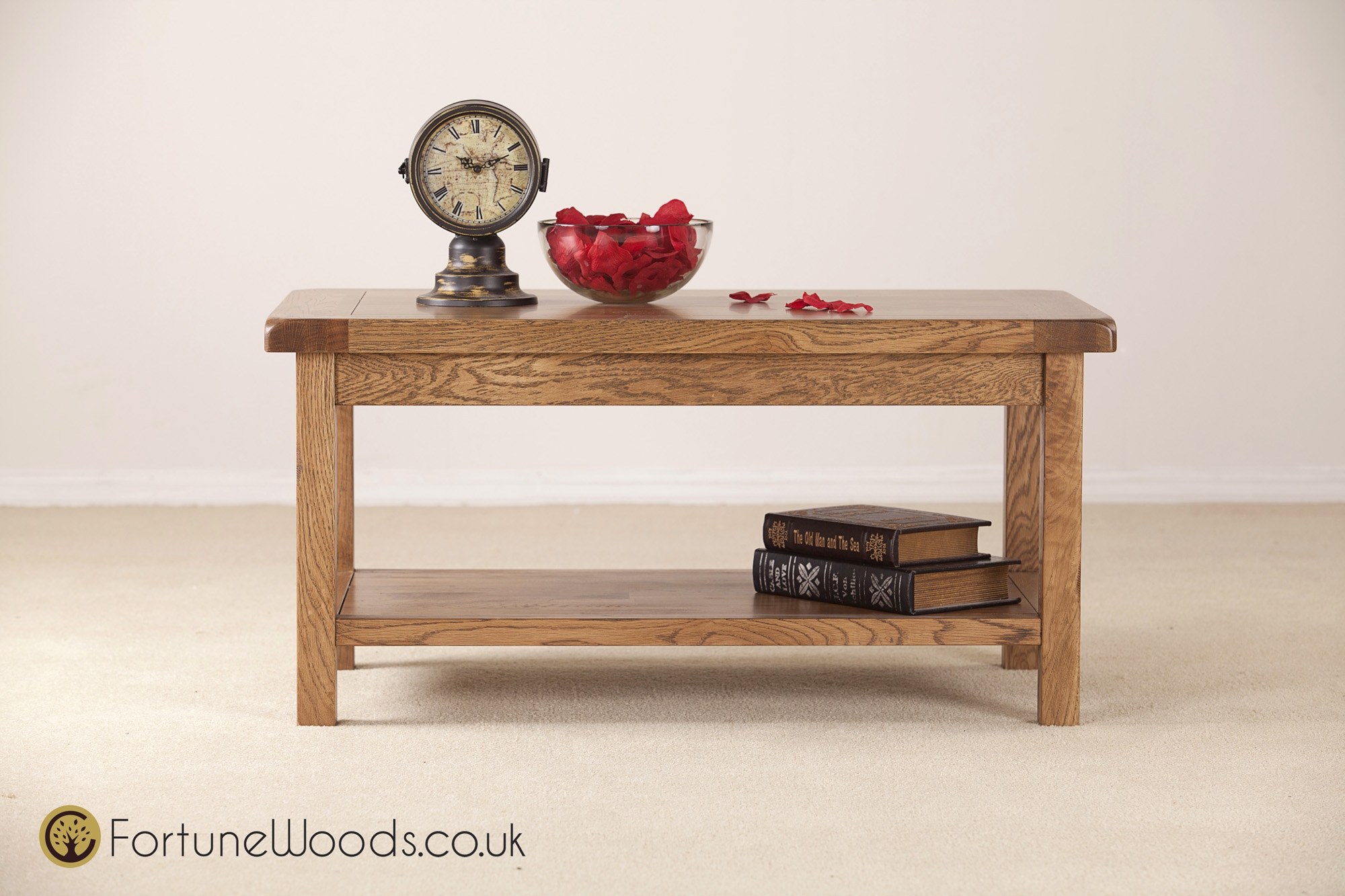 Fortune Woods Rustic Coffee Table