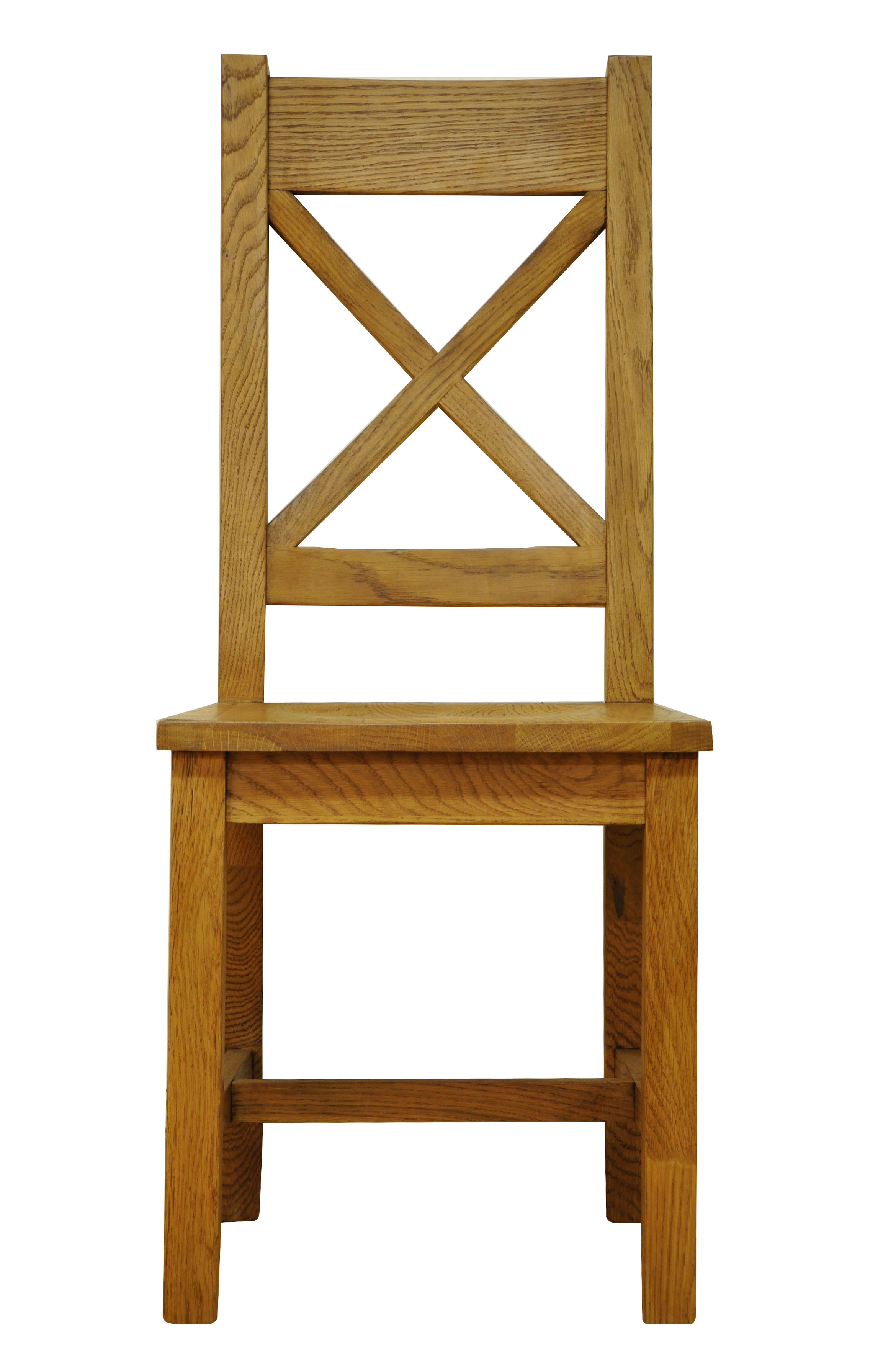 Kettle Stamford Cross Back Chair Wooden Seat