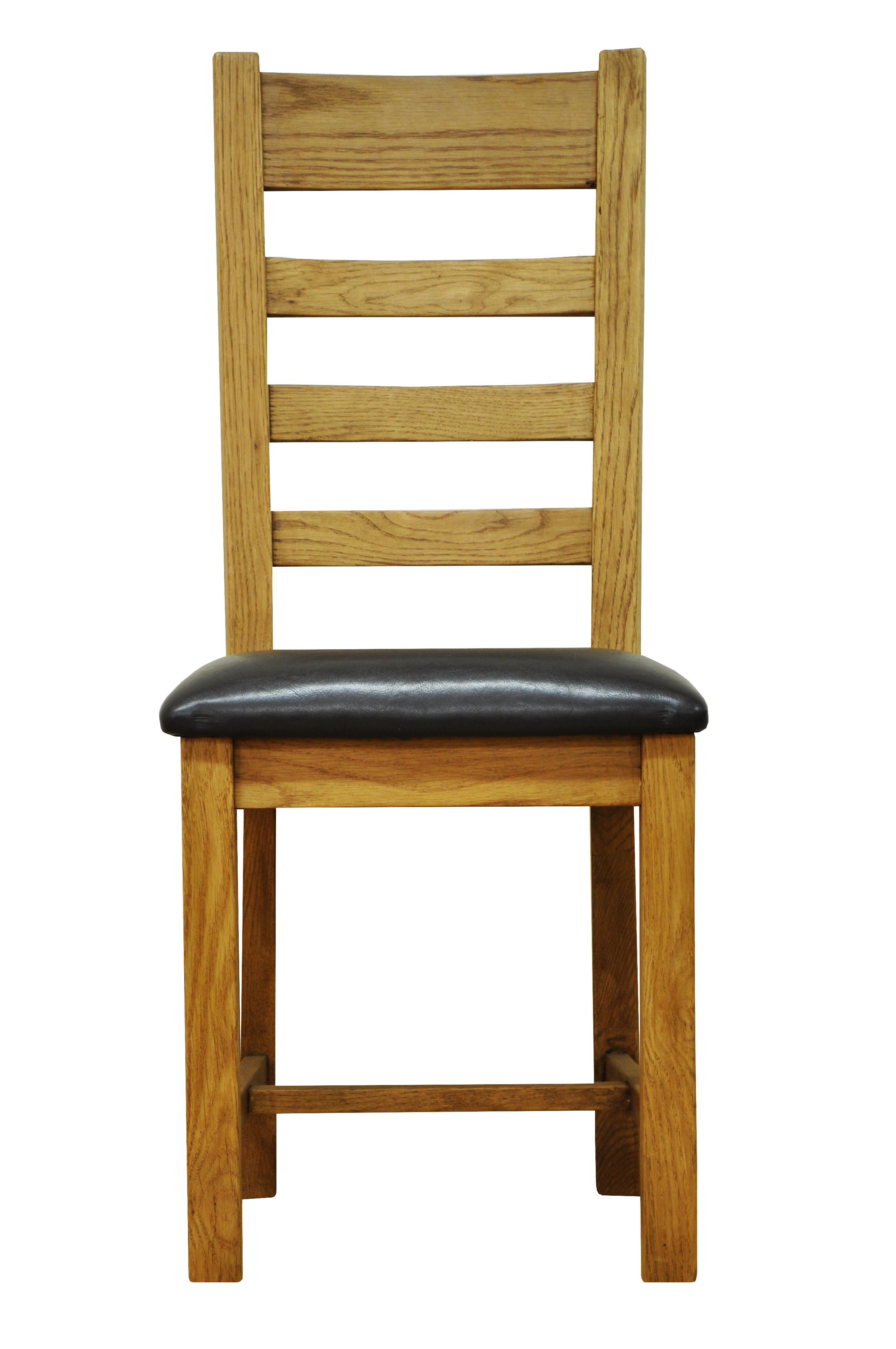 Kettle Stamford Ladder Back Chair PU Seat