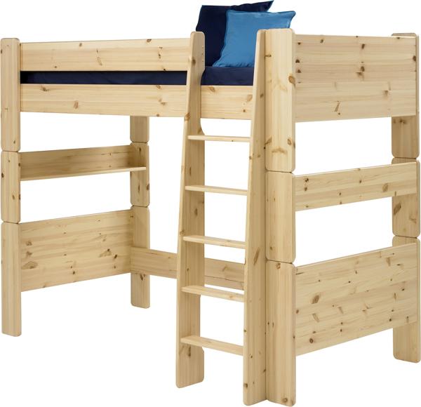 Steens For Kids High Sleeper in Natural Lacquer