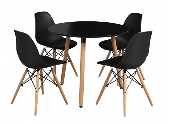 LPD Orly Dining Table Black