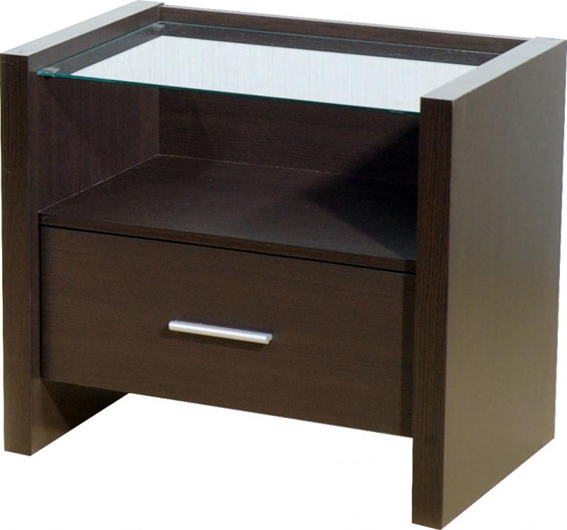 Seconique Denver 1 Drawer Bedside Cabinet