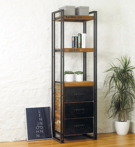 Image of Baumhaus Urban Chic Alcove Bookcase (with drawers)