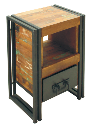 Image of Baumhaus Urban Chic Lamp Table/Bedside Cabinet