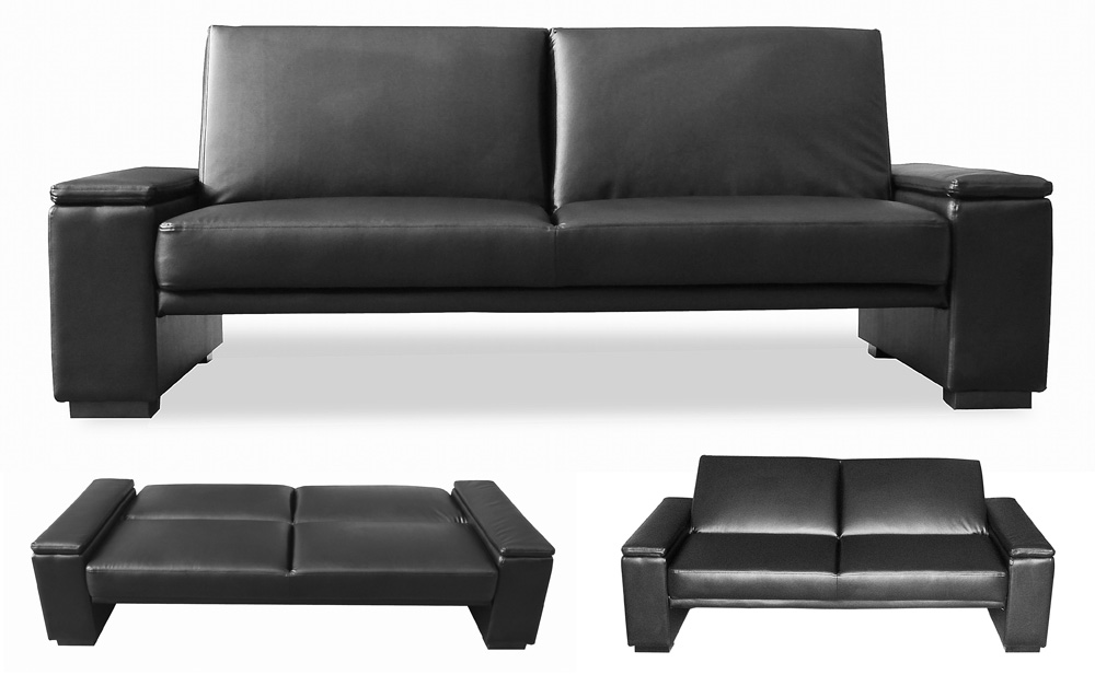 Kingdom Collection Westbrook Sofa Bed Black