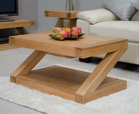 Homestyle Z Solid Oak Coffee Table