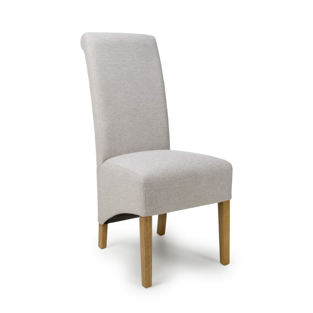 Flair Krista Weave Dining Chair (Pair) Natural