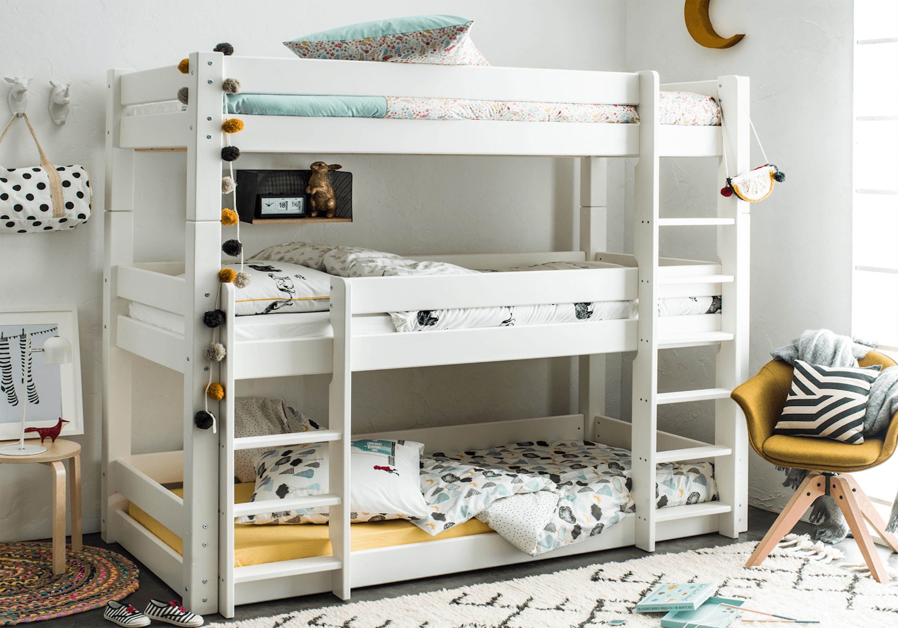 Flair Furnishings Scandinavia Triple, Build Your Own Triple Bunk Bed