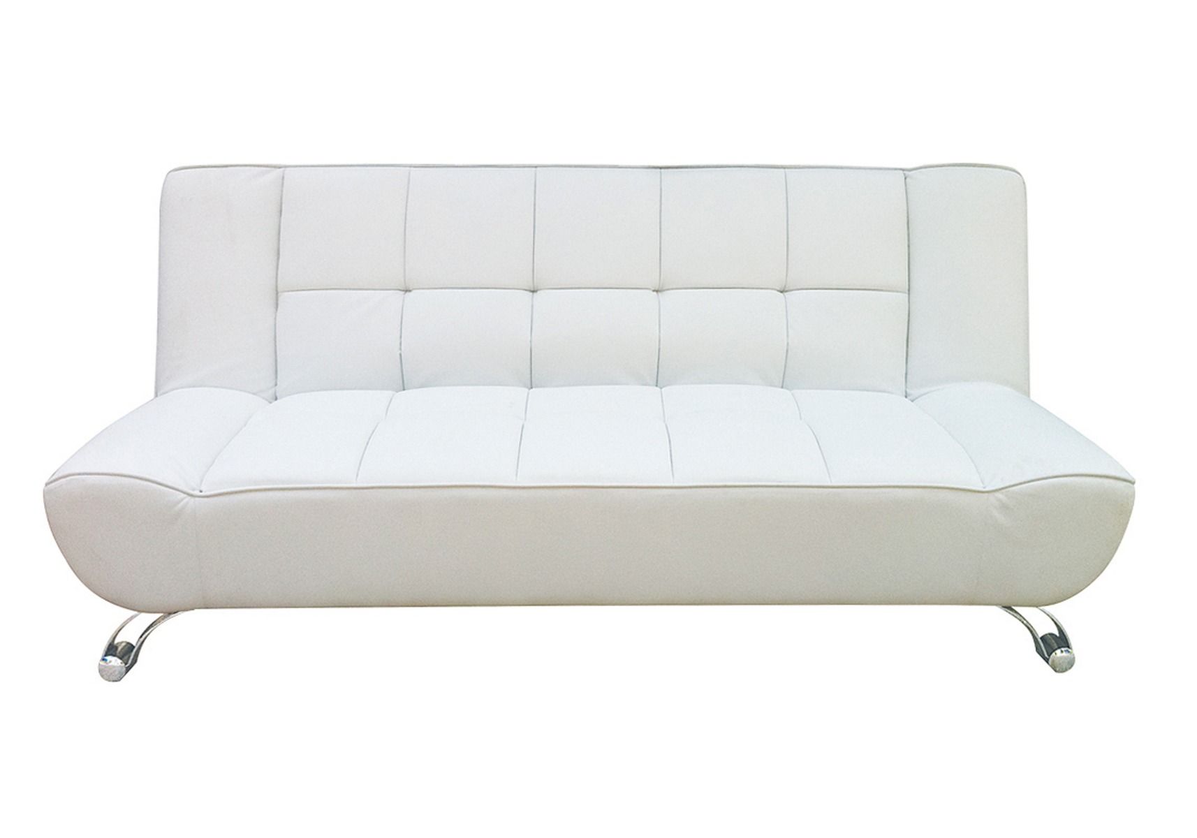 white faux leather sofa bed uk