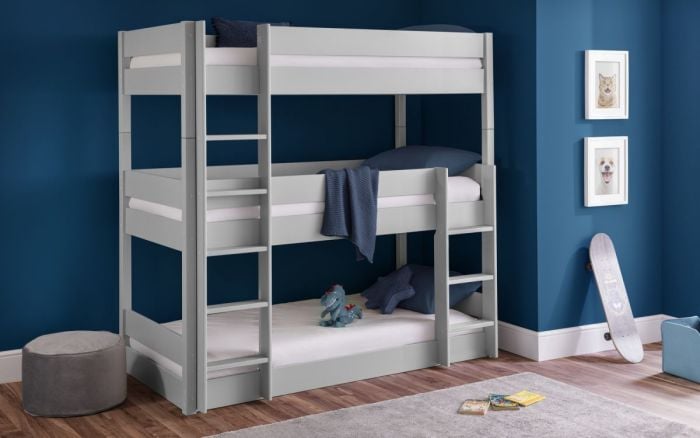 Julian Bowen Trio Triple Bunk Bed, How Much Does It Cost To Build A Triple Bunk Bed