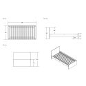 Flair Furnishings Wizard Junior L Shaped Bunk Bed